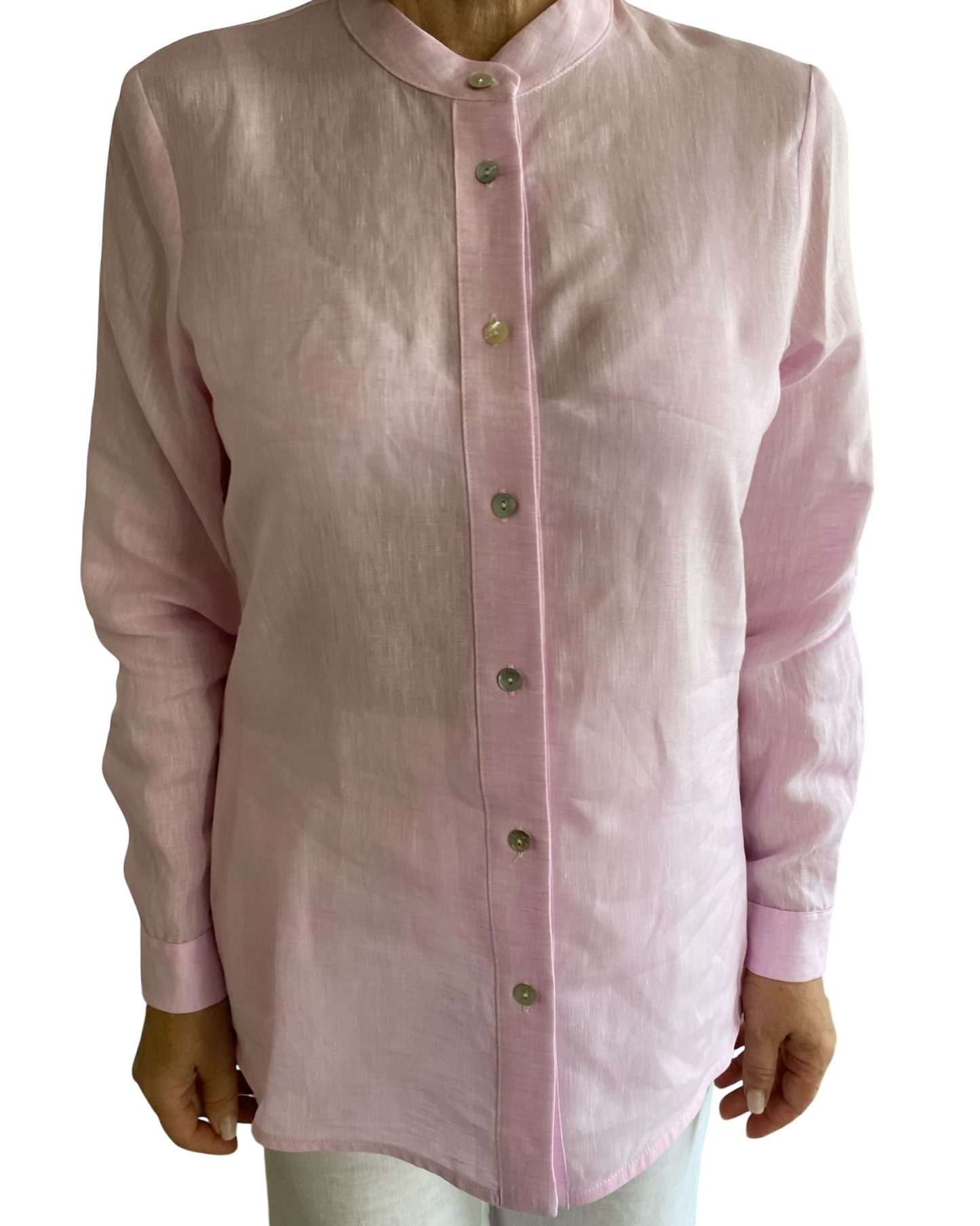 Camicia collo coreana art. CANIA CENTOLINO