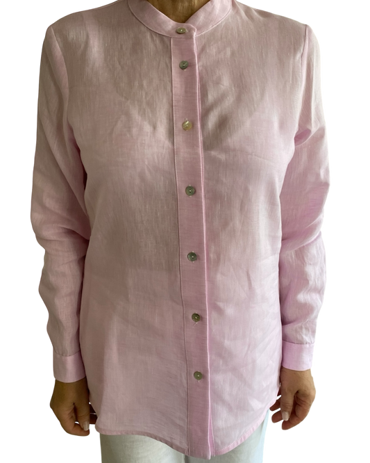 Camicia collo coreana art. CANIA CENTOLINO