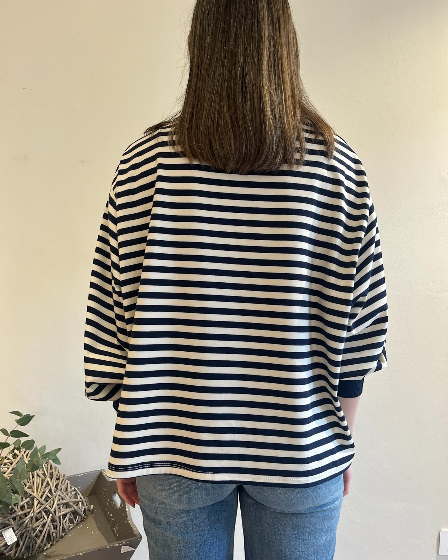 Maglia righe cuore rosso art. 13492 CHEAP&CHIC