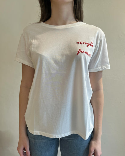T-shirt “single forever” CHEAP&CHIC
