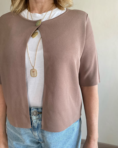 Cardigan a un bottone art. JN0990 CHEAP&CHIP