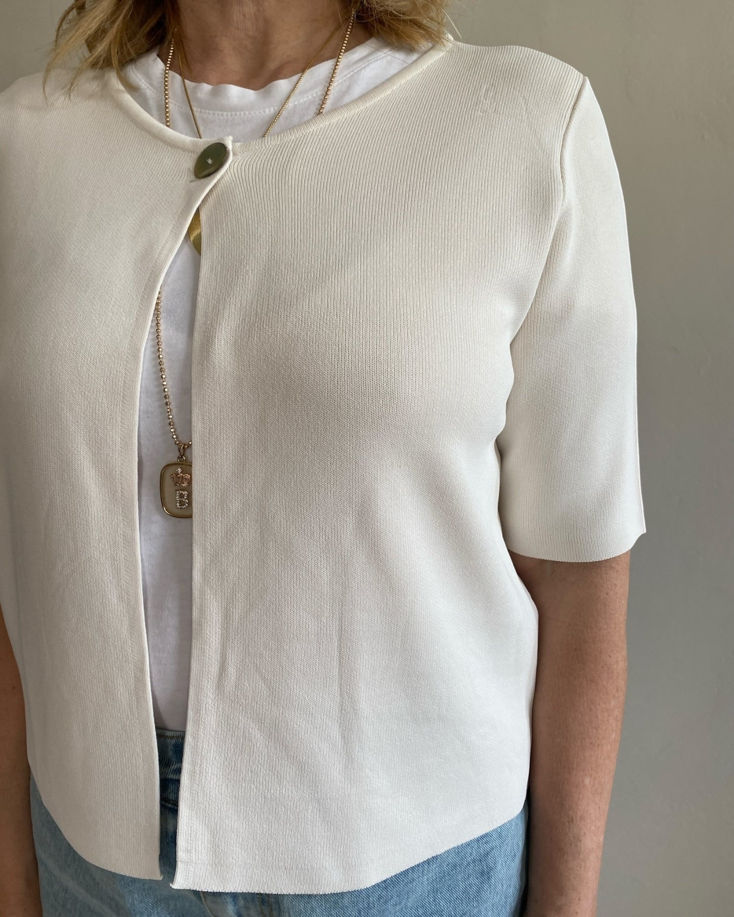 Cardigan a un bottone art. JN0990 CHEAP&CHIP