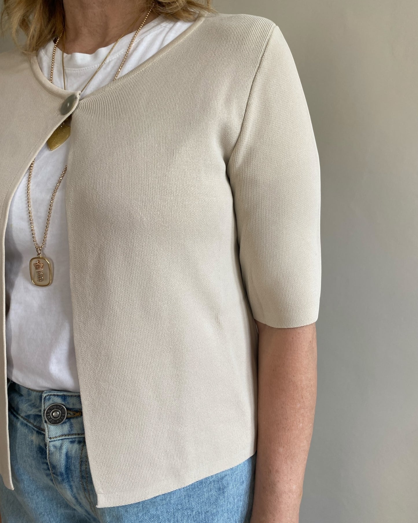 Cardigan a un bottone art. JN0990 CHEAP&CHIP