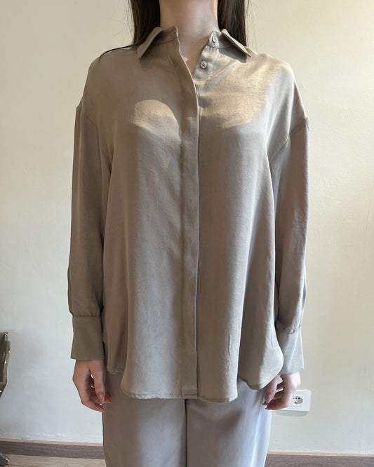 Camicia in lyocell art. S7XBF MACETA Sandro FERRONE