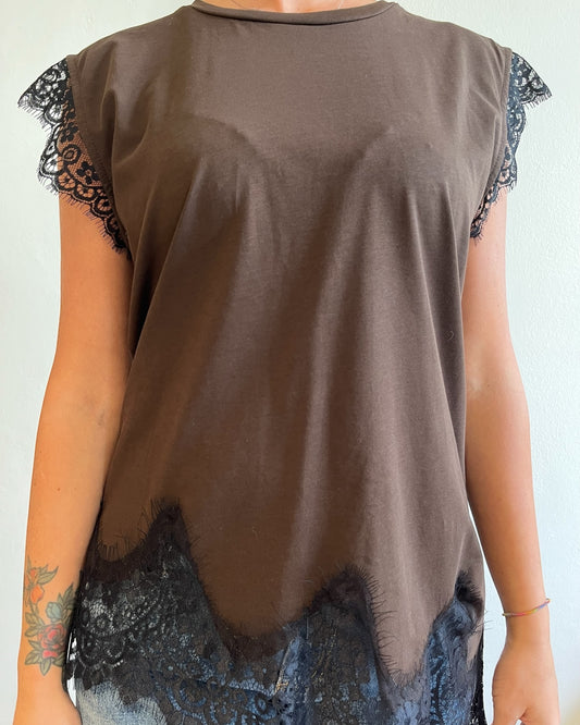 Maglia pizzo art. W25M538 TENSIONE IN