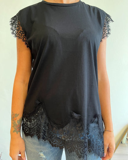 Maglia pizzo art. W25M538 TENSIONE IN