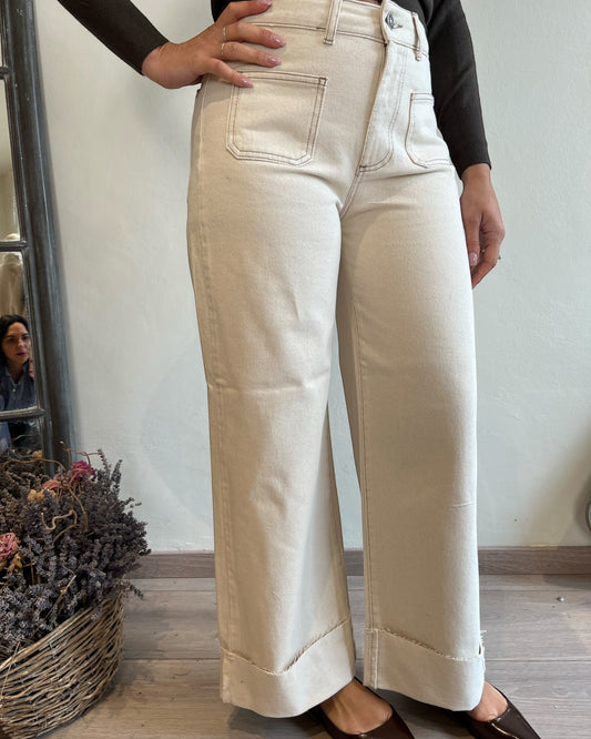 Pantalone cropped art. ERMES GSS
