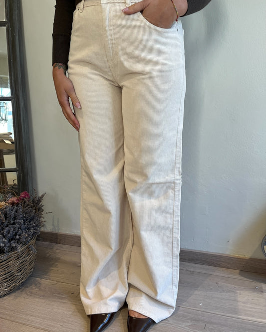 Pantaloni palazzo velluto art. SELENE GSD