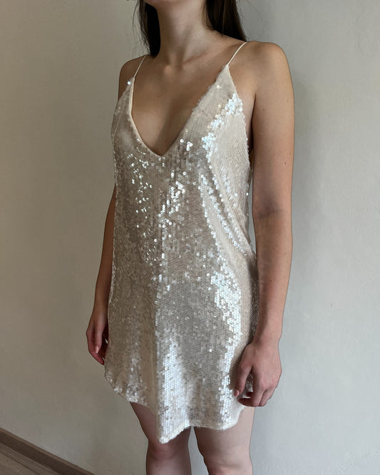 Mini abito con paillettes art.A9990104V IMPERIAL