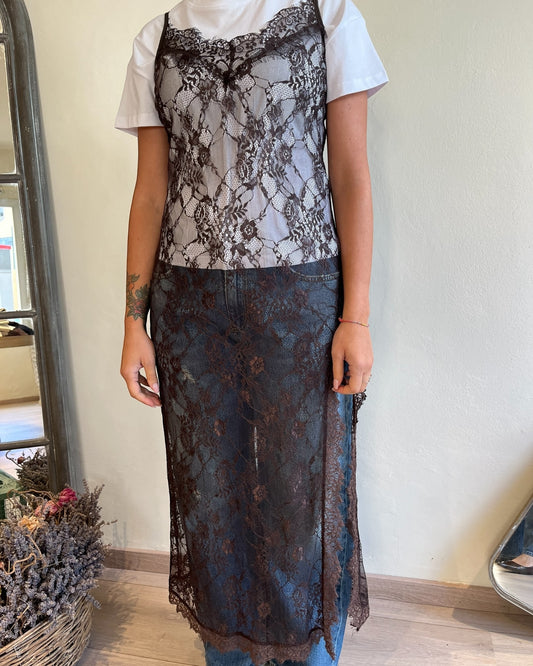 Sottoveste pizzo art. 37480 TENSIONE IN