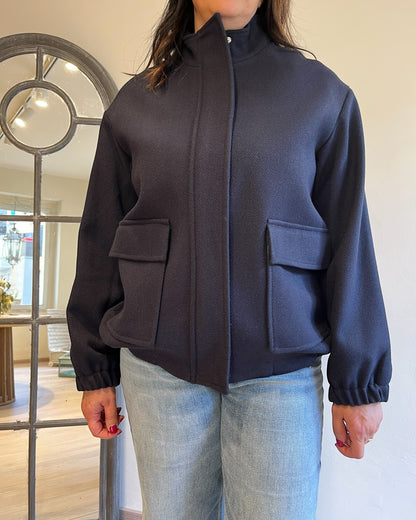 Giaccone in panno armaturato art. S29YBF CEDRO LOLA By Sandro FERRONE
