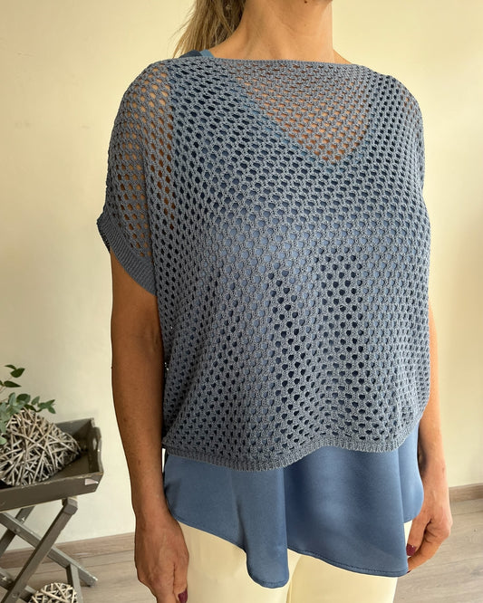 Maxi maglia traforata Art L 129 XBF Aprilia Lola by Sandro FERRONE ￼