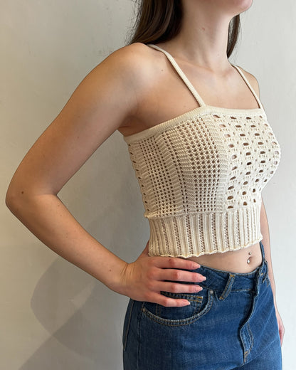 Top con bottoni art. 7AB7088 VICOLO