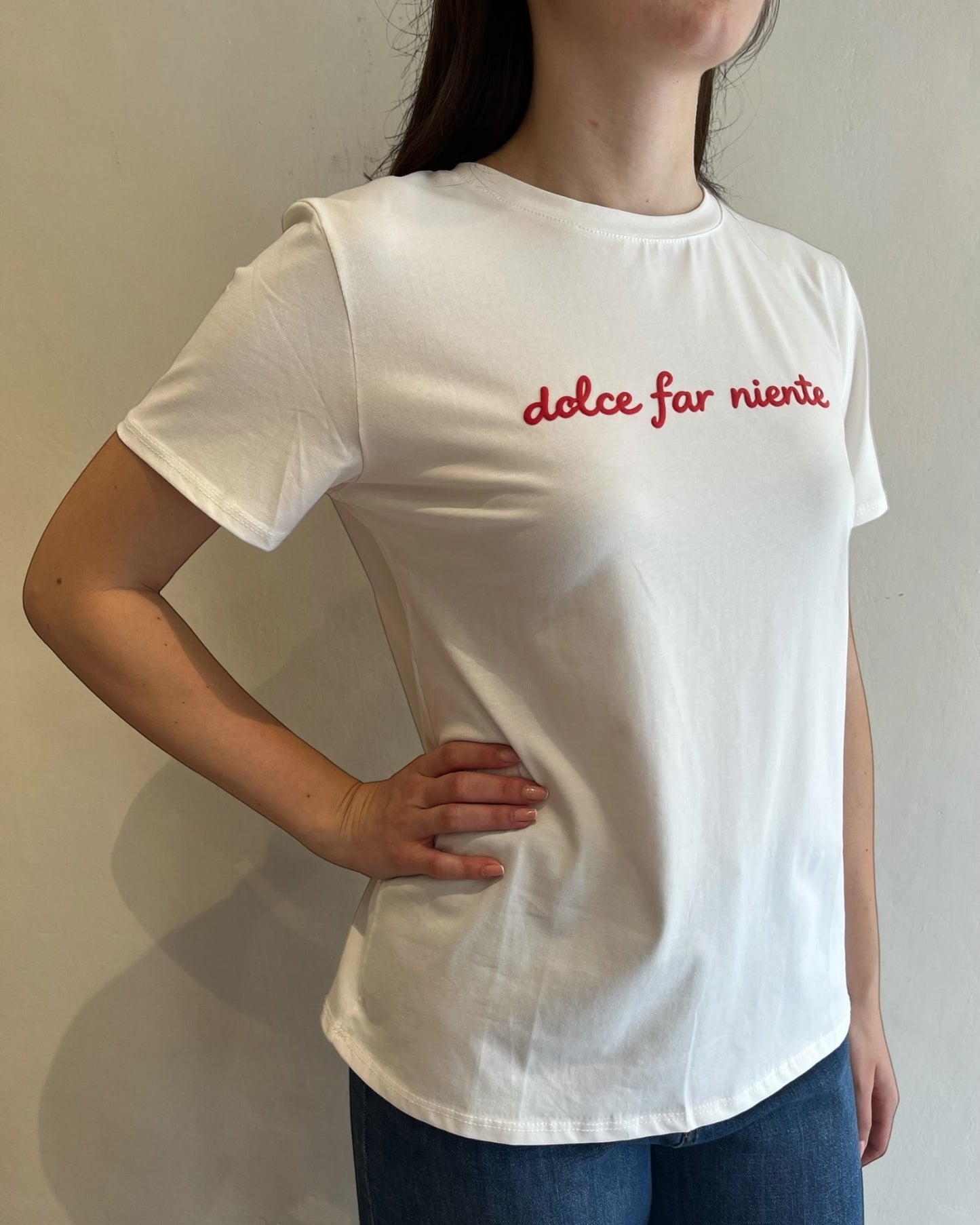 T-shirt scritte art. 81112 CHEAP&CHIC
