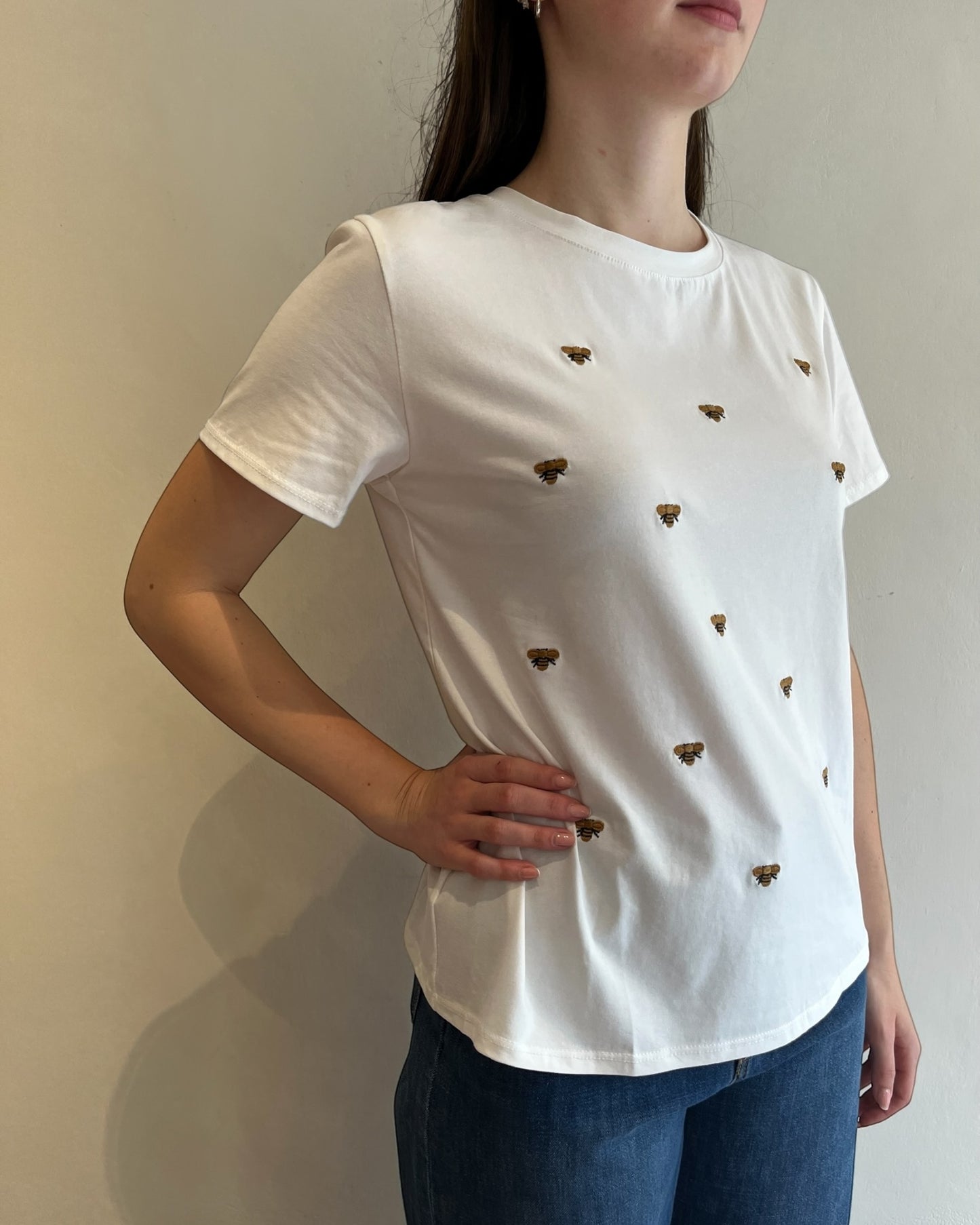T-shirt scritte art. 81112 CHEAP&CHIC
