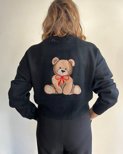 Maglia crop bear art S130YB GETON