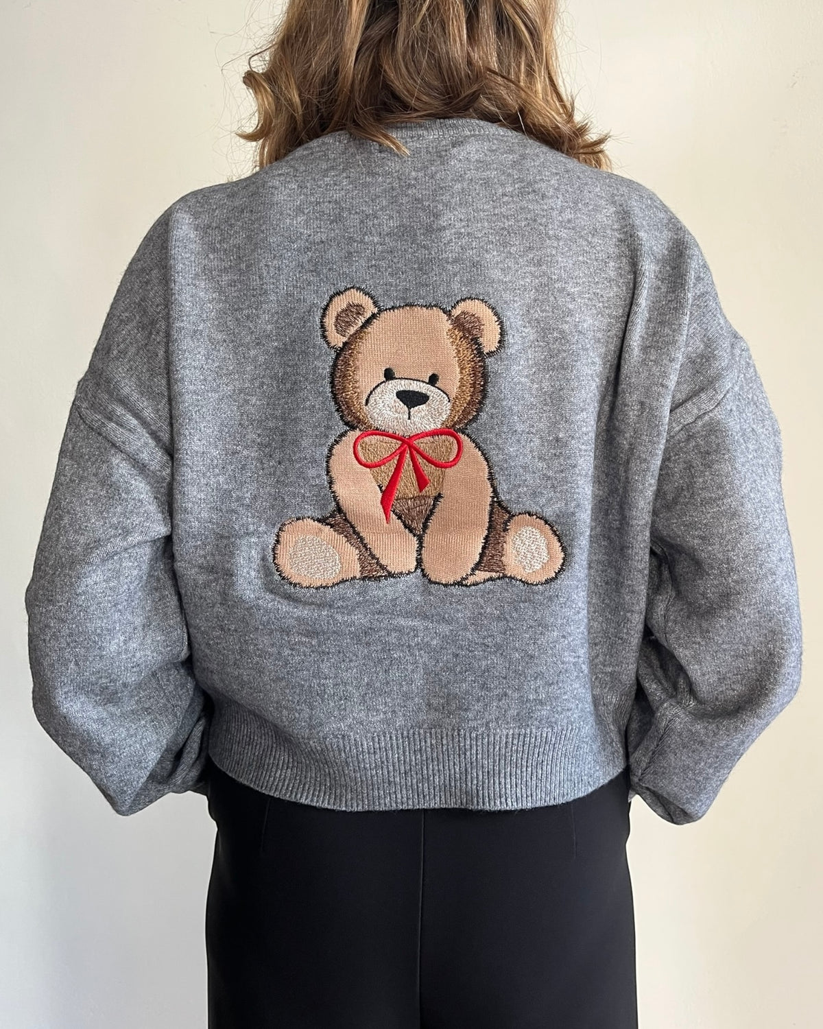 Maglia crop bear art S130YB GETON