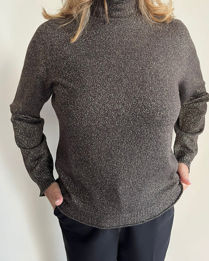 Maglia dolcevita con lurex art S69YBG QUISTELLO