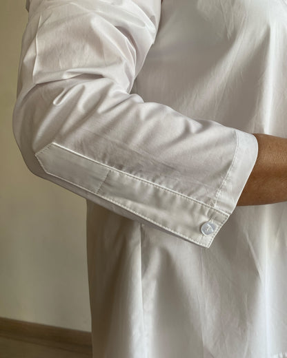 Camicia con pieghe posteriori art. C6568-NT-BAS MOTEL