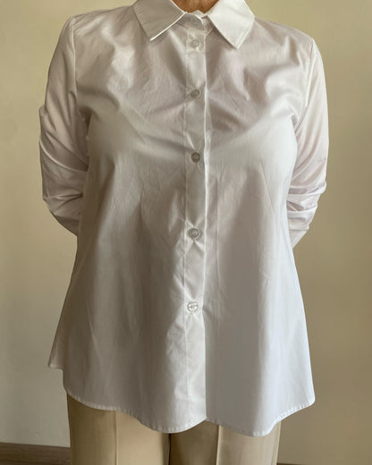 Camicia con pieghe posteriori art. C6568-NT-BAS MOTEL