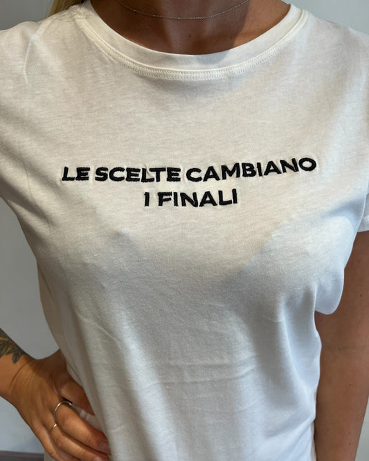 T-shirt “Le scelte cambiano i finali” VICOLO