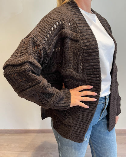Cardigan aperto art. 33047F VICOLO
