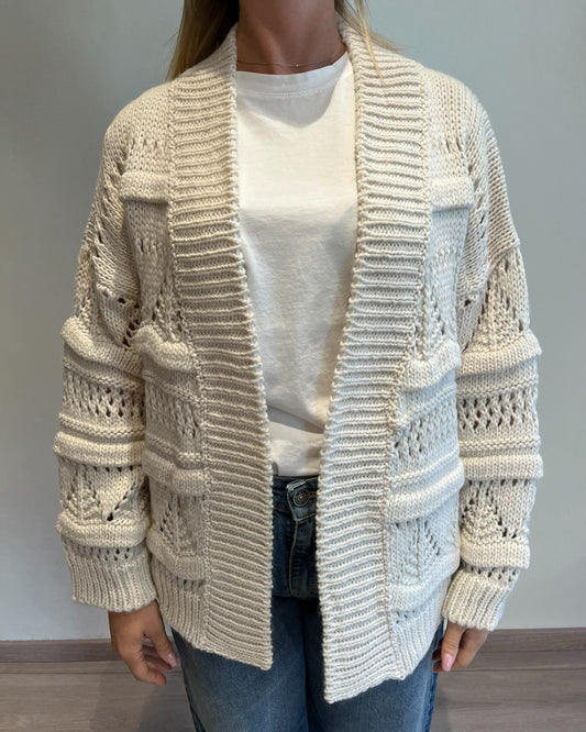 Cardigan aperto art. 33047F VICOLO