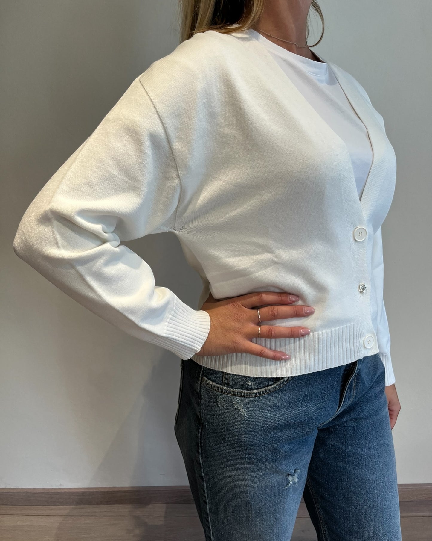 Cardigan crop art. 77164F VICOLO