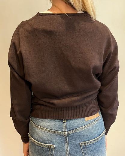 Cardigan crop art. 77164F VICOLO