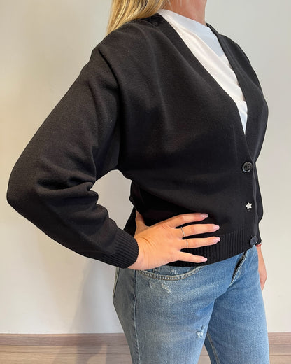 Cardigan crop art. 77164F VICOLO