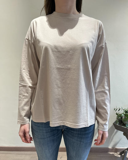 T-shirt manca lunga curvy art UAB0090 VICOLO
