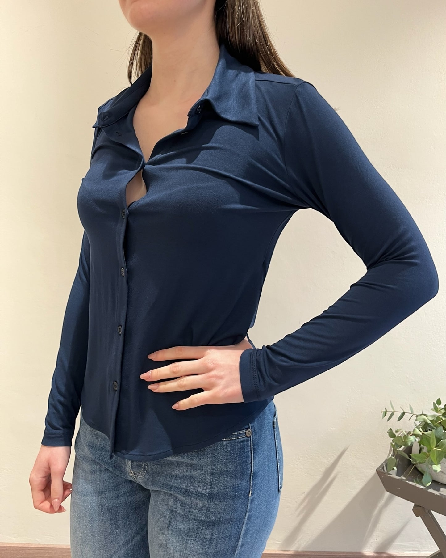Camicia elasticizzata art. C262A049 DIXIE