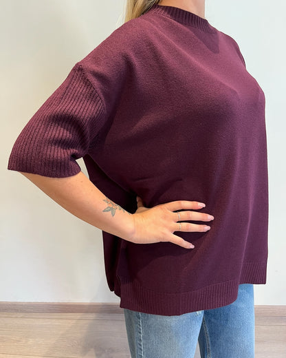 Maglia over manica corta art. RI9PA8 ANGELA DAVIS