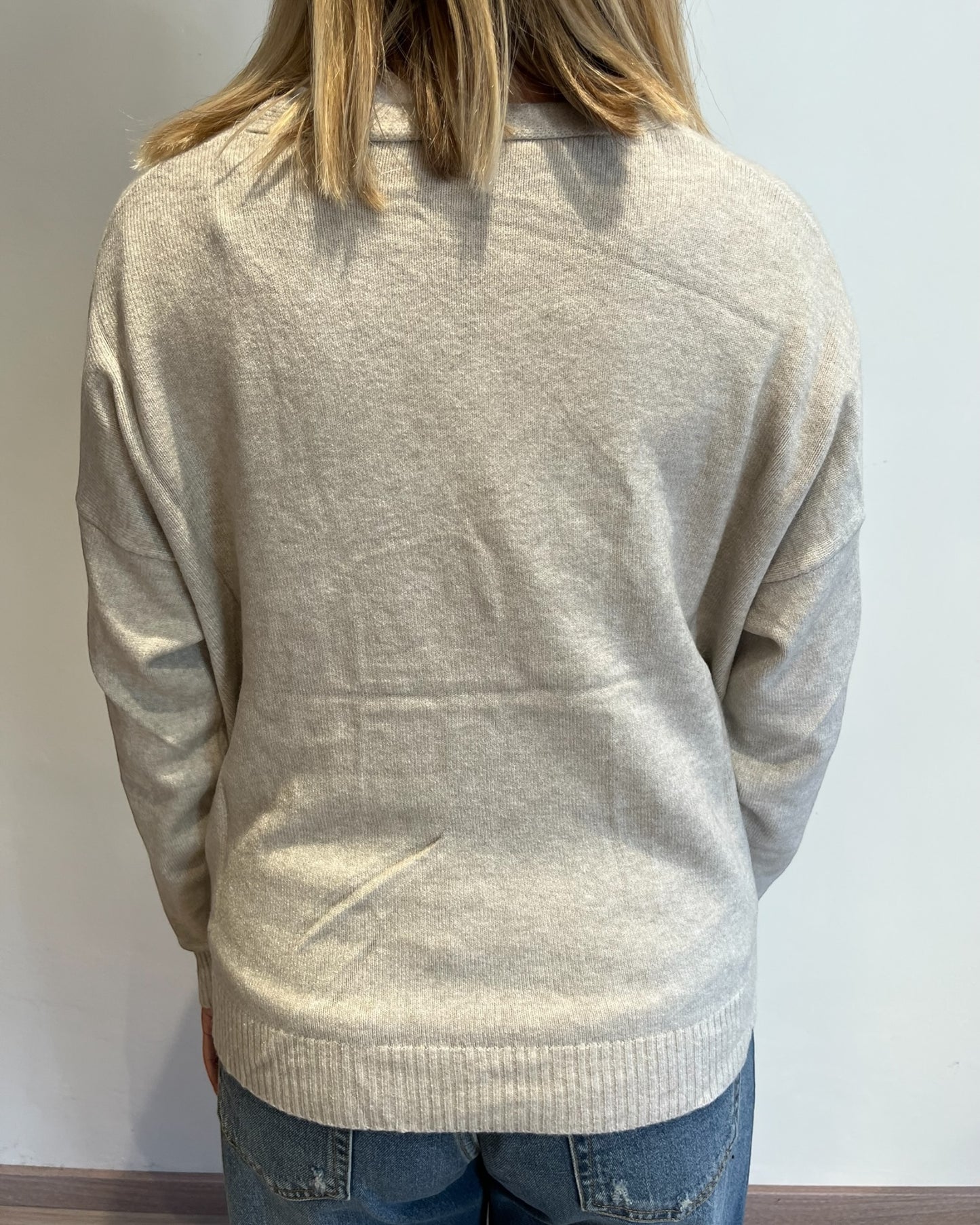 Cardigan bottoni e tasche art. AL0568 CHEAP&CHIC