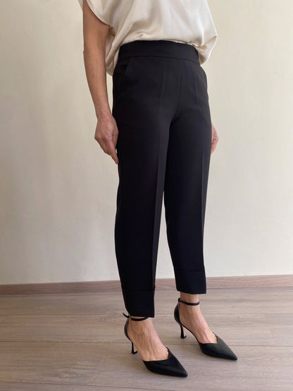 Pantalone basic in tessuto tecnico art. S39YBF FURFANTELLOTEC SANDRO FERRONE