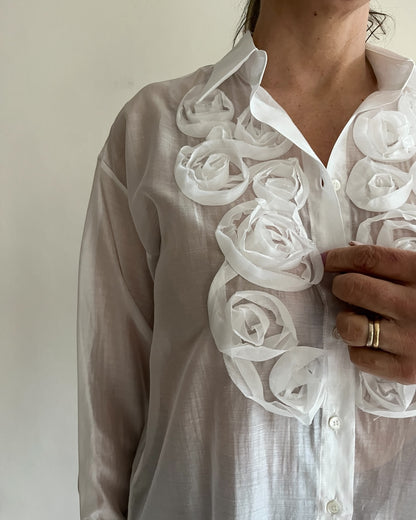 Camicia con roselline art. 26-65 VLT’s