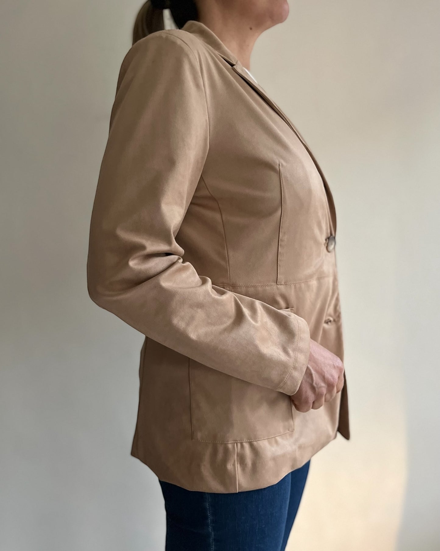 Giacca scamosciata art. ARMONIA METEORE