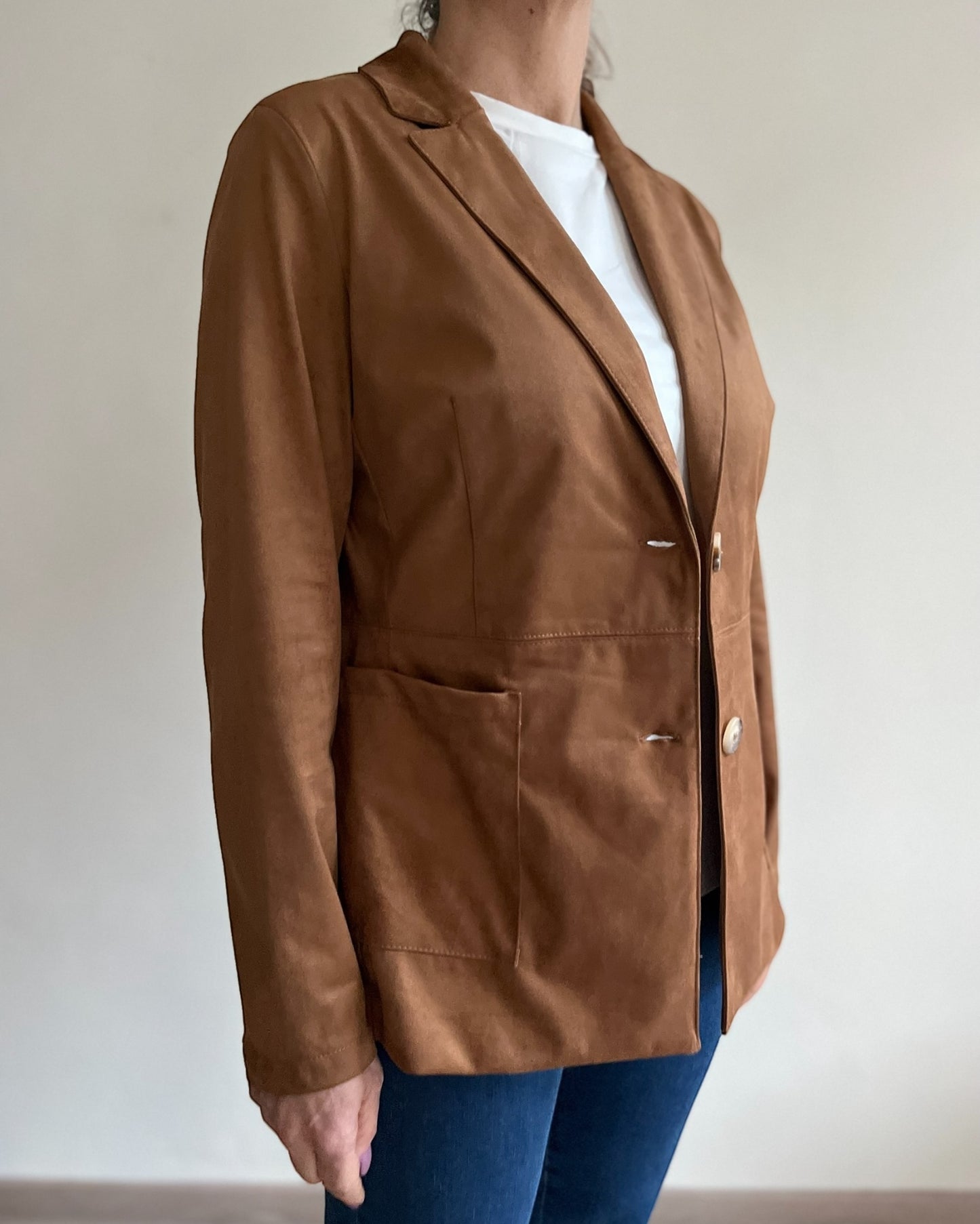 Giacca scamosciata art. ARMONIA METEORE