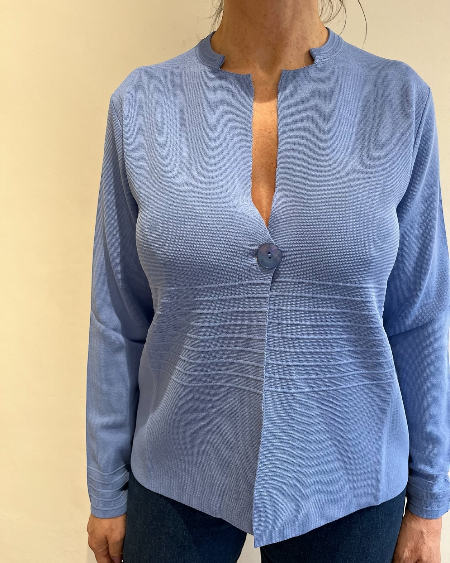 Cardigan monobottone art. 53204 STREGATA