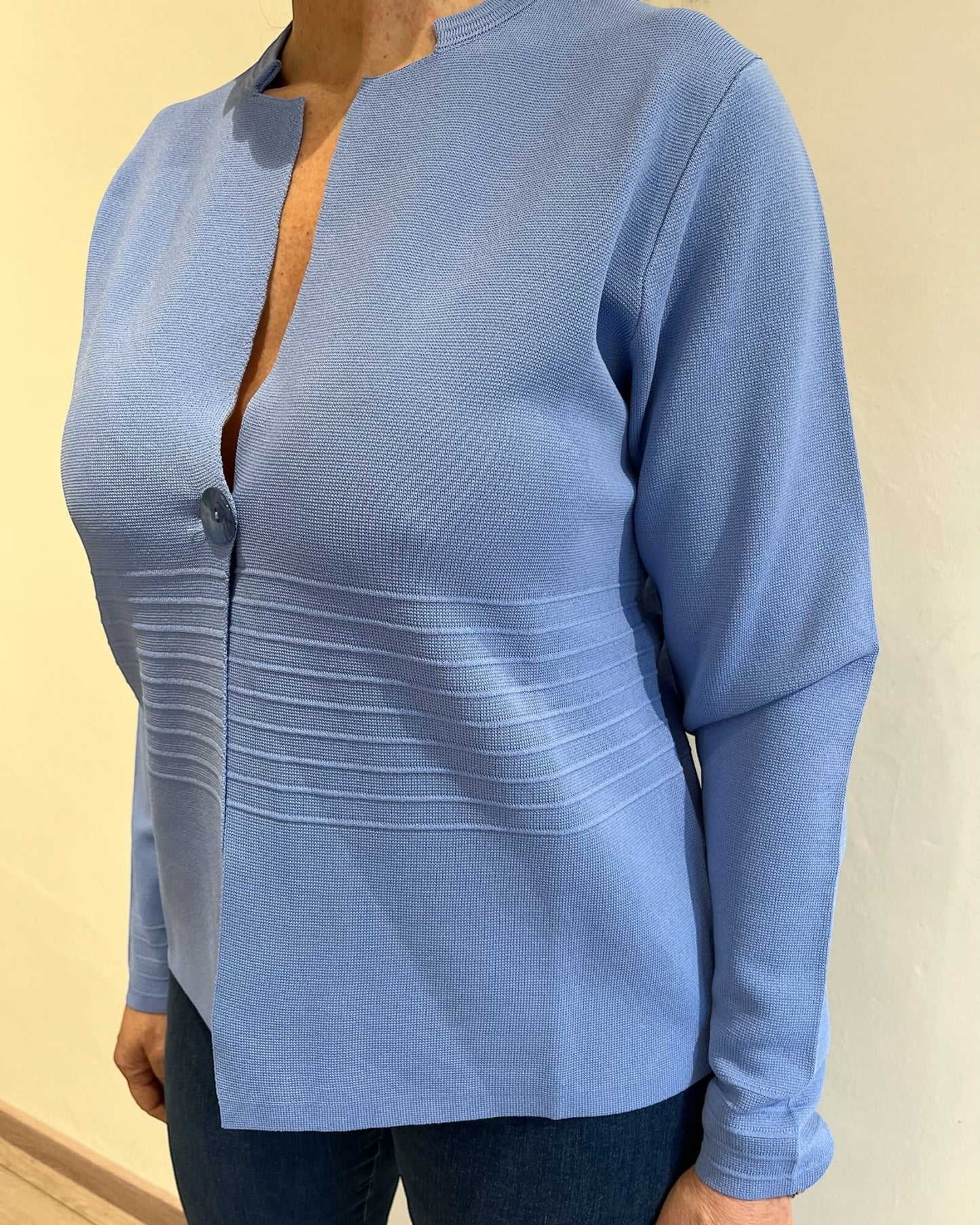 Cardigan monobottone art. 53204 STREGATA