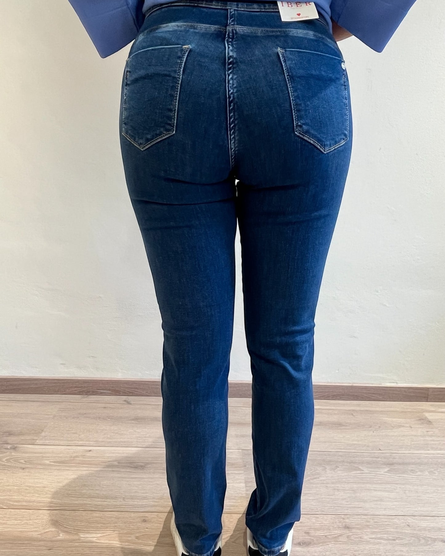Jeans con elastico in vita art. LIVIA IBER