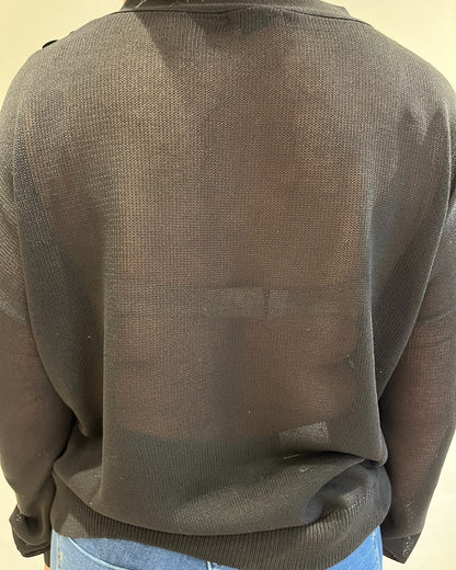 Cardigan con paillettes art. DS6256 SHEIS