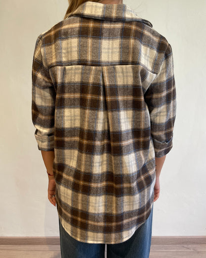Camicia quadri flanella CHEAP&CHIC