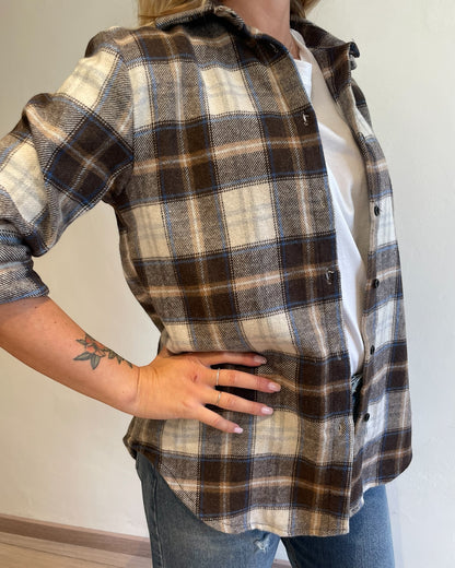 Camicia quadri flanella CHEAP&CHIC