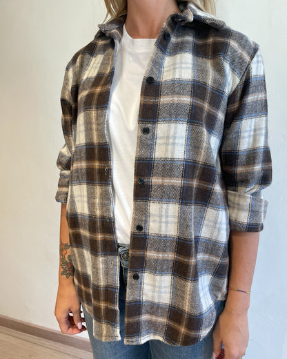 Camicia quadri flanella CHEAP&CHIC