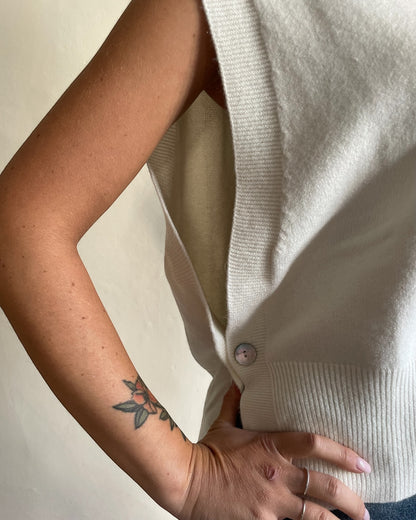 Gilet con bottone laterale art. 57015 TENSIONE IN