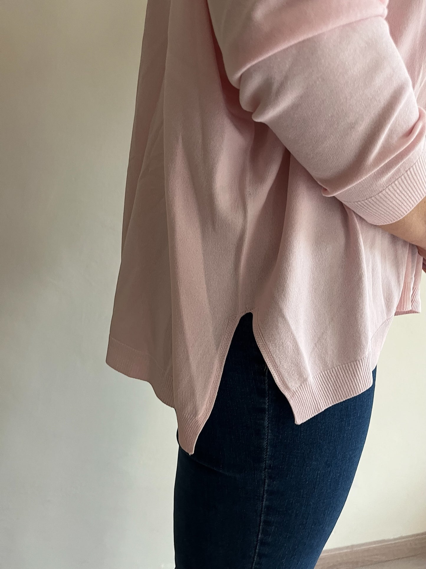 Maglia scatoletta scollo V art. 101508 CHEAP&CHIC