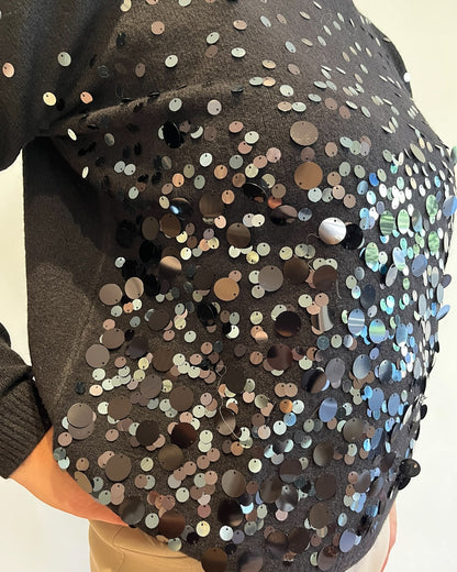 Maglia maxi paillettes art. 00I266 NABABILA