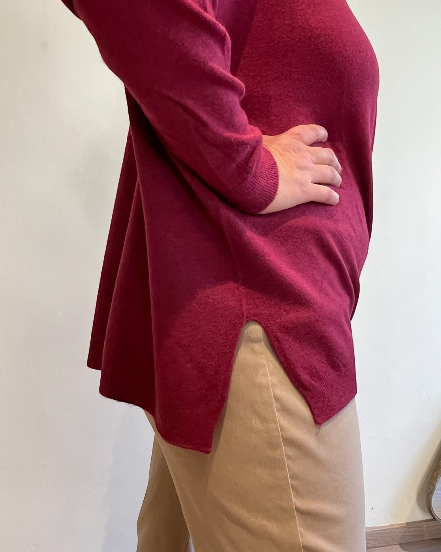 Maglia over scollo V art. 52019 CHEAP&CHIC
