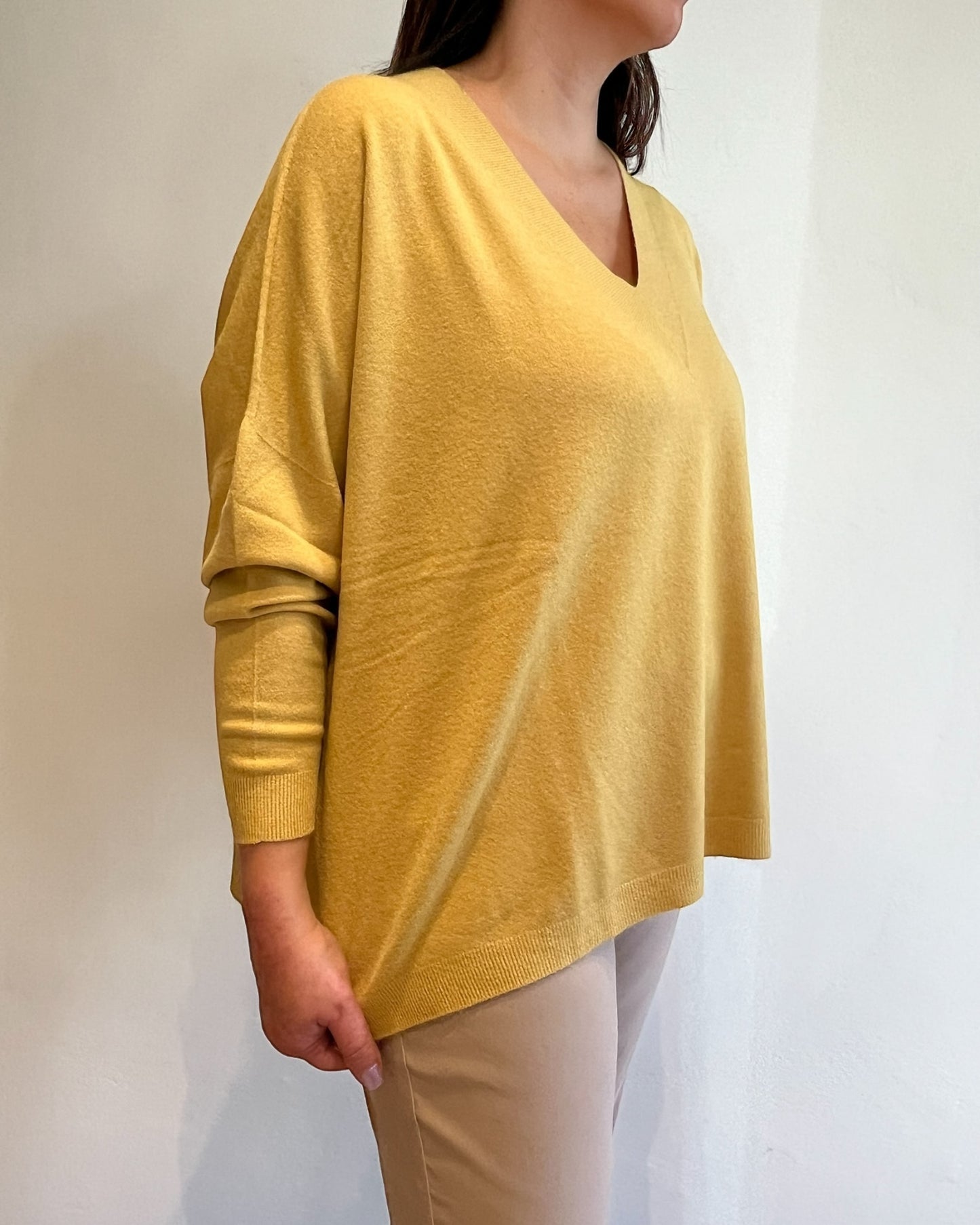 Maglia over scollo V art. 52019 CHEAP&CHIC